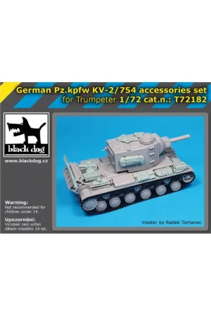Korting Pz.Kpfw KV-2 accessories set for Trumpeter