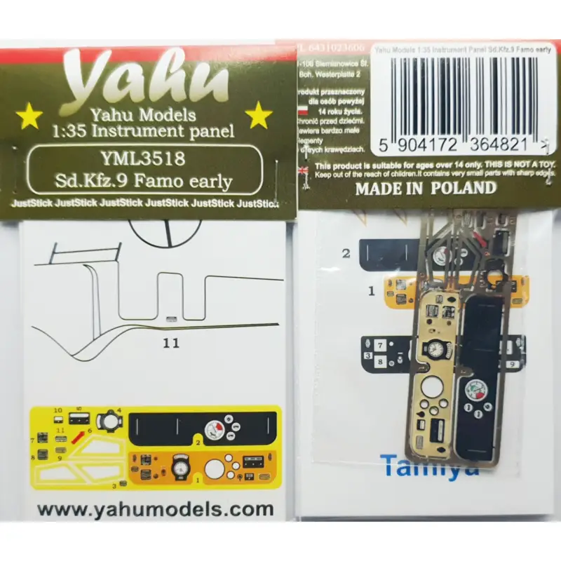 Gereduceerde Prijs Sd.Kfz.9 Famo early (designed to be used with Tamiya kits)