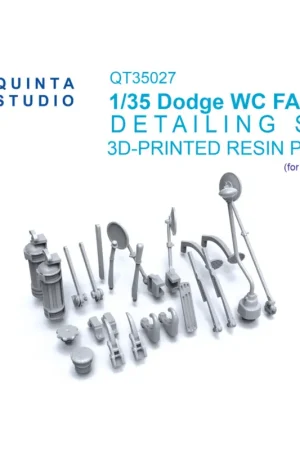 Dodge WC Family detailing set (Zvezda) Gereduceerde Prijs