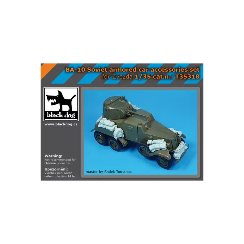 BA-10 Soviet armored car accessories set (designed to be used with Zvezda kits) Hete Deal