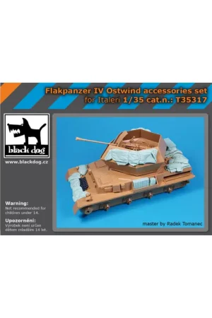 Flakpanzer IV 'Ostwind accessories set (designed to be used with Italeri kits) Flitsaanbieding