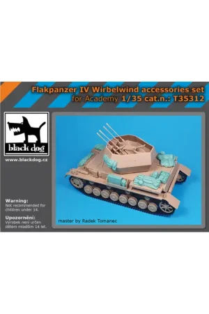 Flakpanzer IV Wirbelwind accessories set for Academy Premium