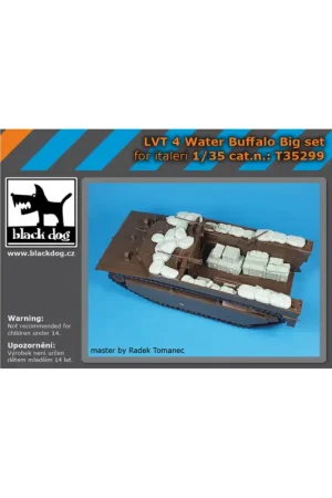LVT-4 Water Buffalo accessories set big set for Italeri Hete Deal