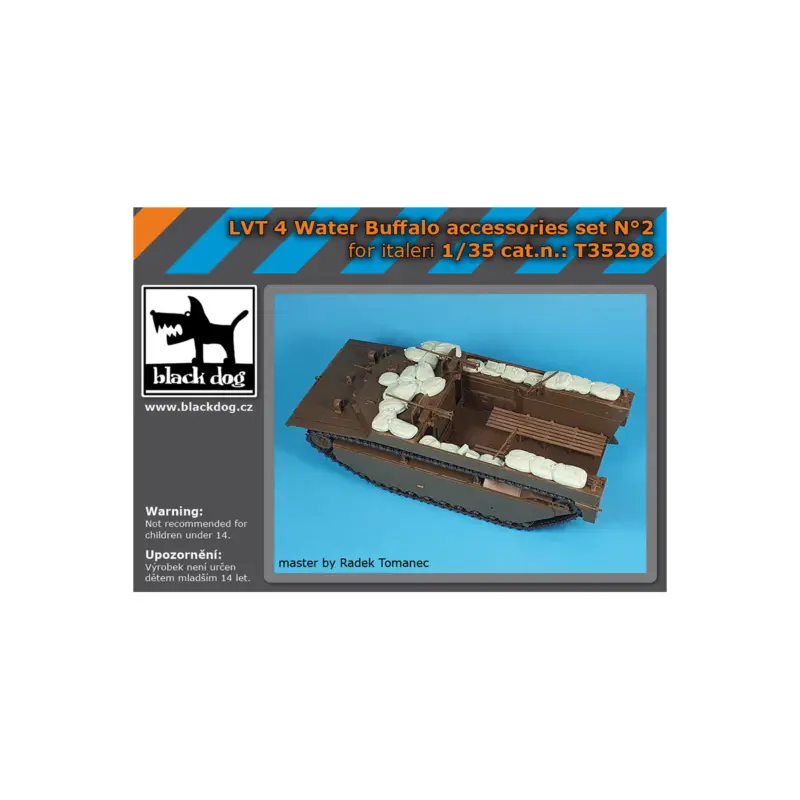 LVT-4 Water Buffalo accessories set N°2 for Italeri Must-Have