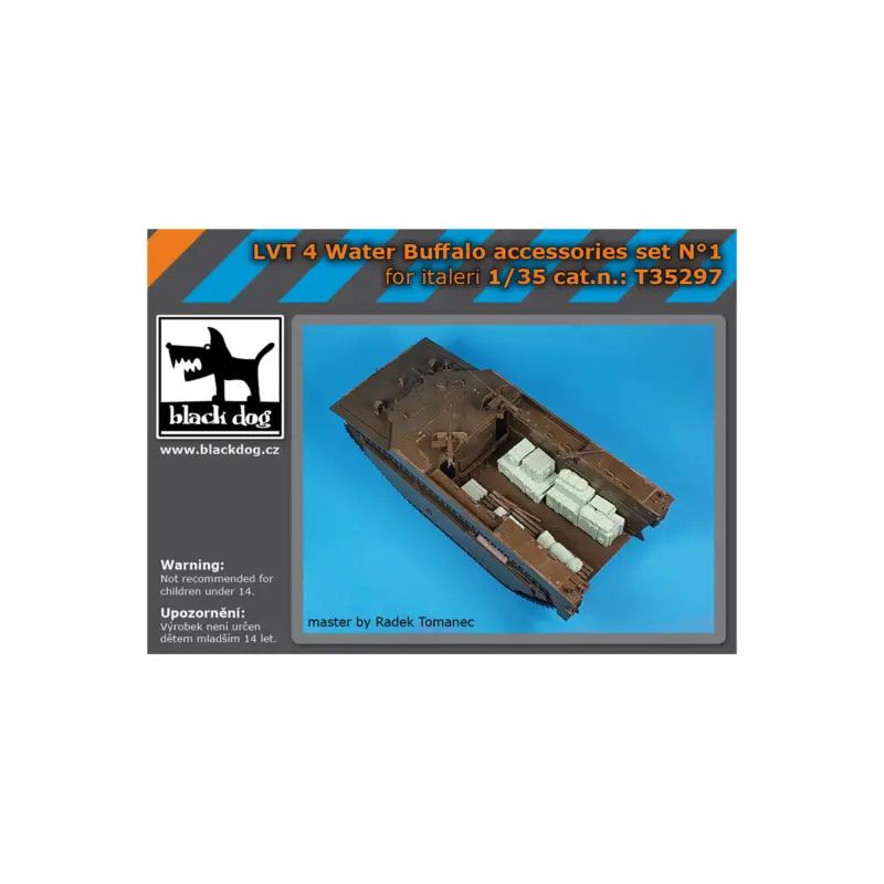 Direct Beschikbaar LVT-4 Water Buffalo accessories set N°1 for Italeri