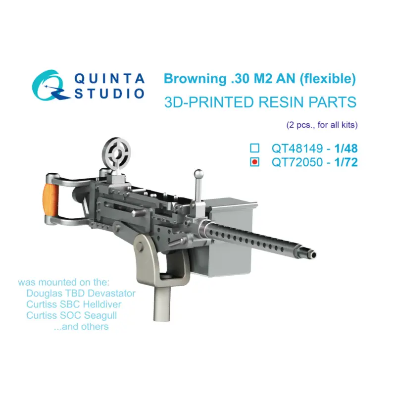 Browning .30 M2 AN (flexible) Machine Gun, 2 pcs (for all kits) Op = Op