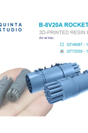 B-8V20A rocket pods, 2 pcs (for all kits) Hete Deal