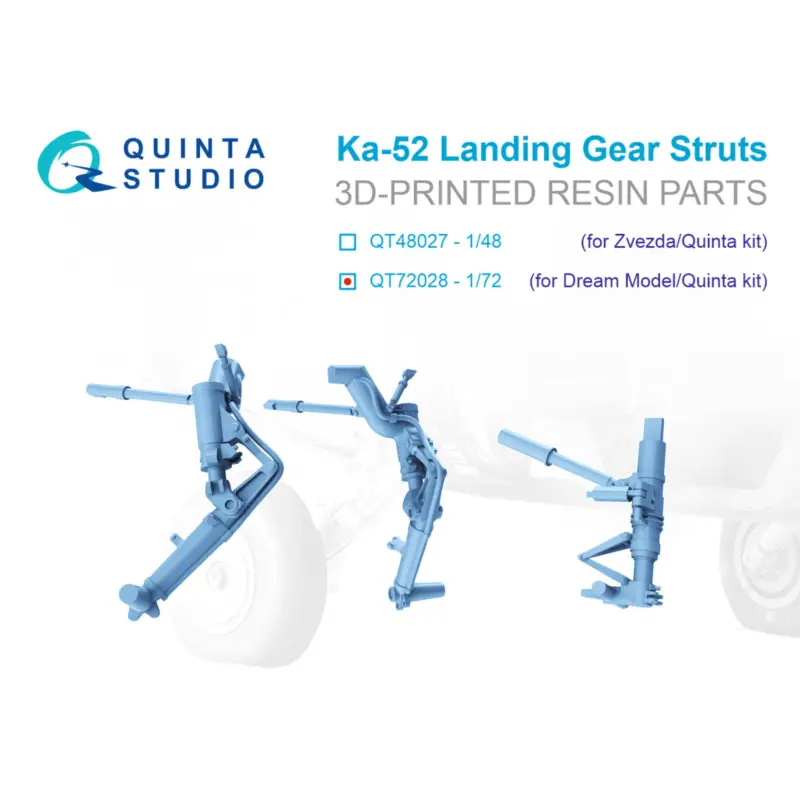 Betrouwbaar Ka-52 Landig Gear Struts (Dream Model/Quinta)