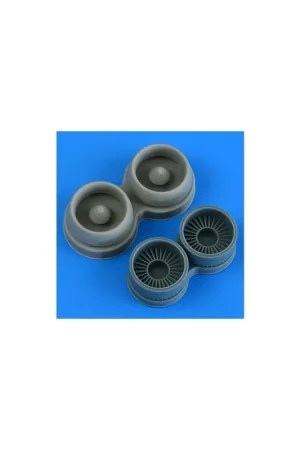 Fairchild A-10A/A-10C Thunderbolt II correct fan blades (designed to be used with Great Wall Hobby kits) Must-Have
