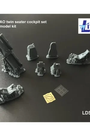 Veilige Betaling cockpit set for Soko NJ-22 ORAO litaki model kit new product - a multimedia 1/72 scale 3D-printed + PE parts cocpit aftermarket