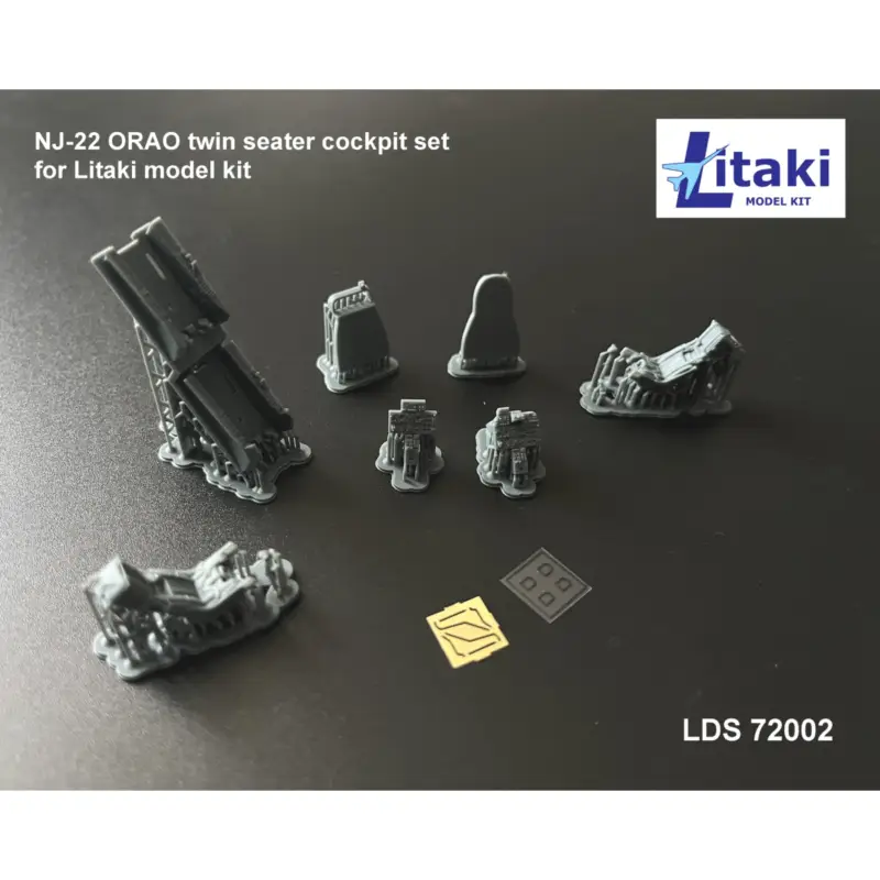 Veilige Betaling cockpit set for Soko NJ-22 ORAO litaki model kit new product - a multimedia 1/72 scale 3D-printed + PE parts cocpit aftermarket