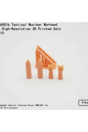 UK Launcher No.7 W/Royal Navy 2-inch Rockets（4 sets）[Sepecat Jaguar] (designed to be used with Airfix kits) Favoriet