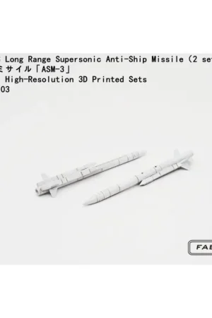 Japan ASM-3 Long Range Supersonic Anti-Ship Missile（2 sets）for the Mitsubishi F-2 (designed to the used with Fine Molds and Hase Rechtstreeks Van De Fabrikant