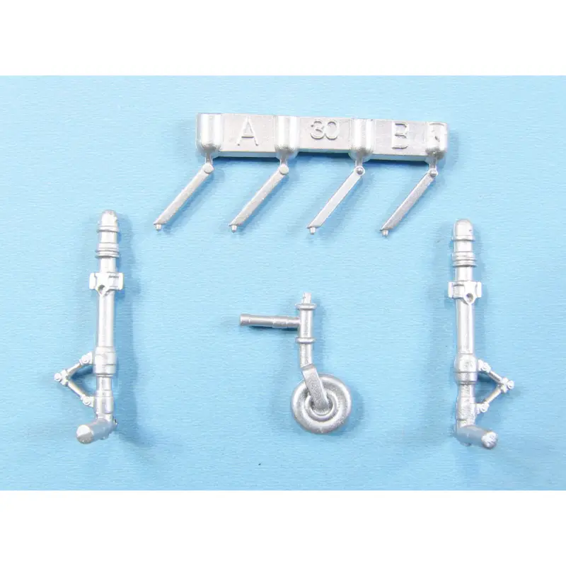 Snelle Levering Curtiss P-40N/P-40M Warhawk Landing Gear (Improved) (designed to be used with Academy, original Eduard and Mauve kits) NOT for t