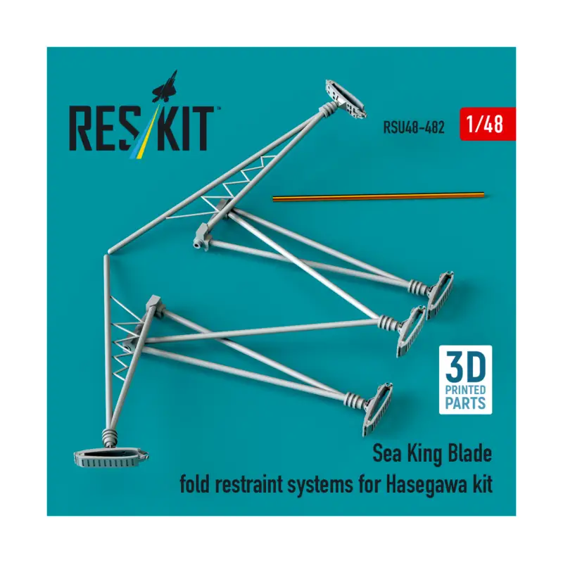 Sea King blade fold restraint systems for Hasegawa kit (3D Printed) Finale Uitverkoop
