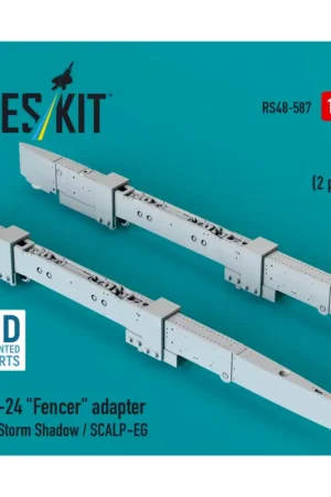 Ukrainian Sukhoi Su-24M/Su-24MR 'Fencer' adapter for Storm Shadow / SCALP-EG (2 pcs) (designed to be used with Trumpeter kits) ( Rechtstreeks Van De Fabrikant