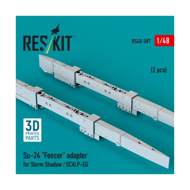 Ukrainian Sukhoi Su-24M/Su-24MR 'Fencer' adapter for Storm Shadow / SCALP-EG (2 pcs) (designed to be used with Trumpeter kits) ( Rechtstreeks Van De Fabrikant