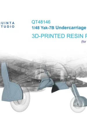Yak-7B Undercarriage covers (Zvezda) Favoriet