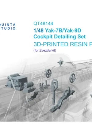 Yak-7B/Yak-9D Cockpit Set (Zvezda) Express Levering