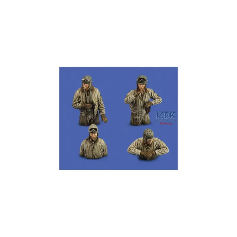 U.S. Tank Crew WWII (1:72) Figuren Laatste Kans