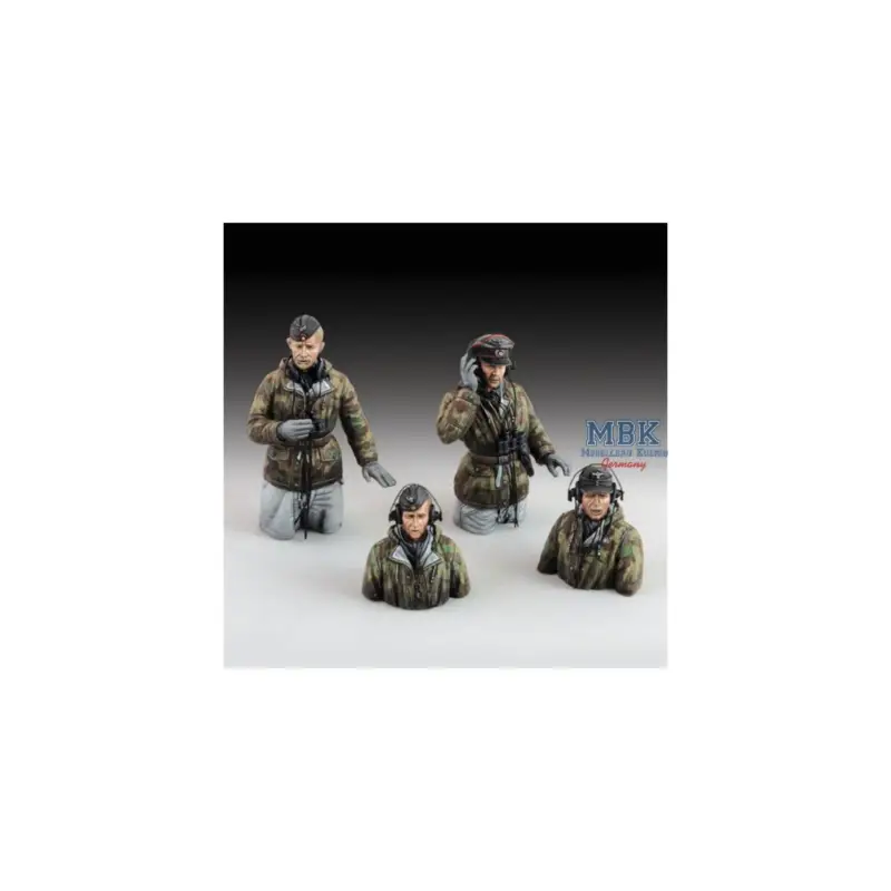 German tank crew in winter dress - wwii (1/35) Figuren Actieprijs