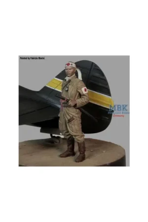 Japanese Pilot 3d Printed 1:72 Figuren Fabrieksprijs