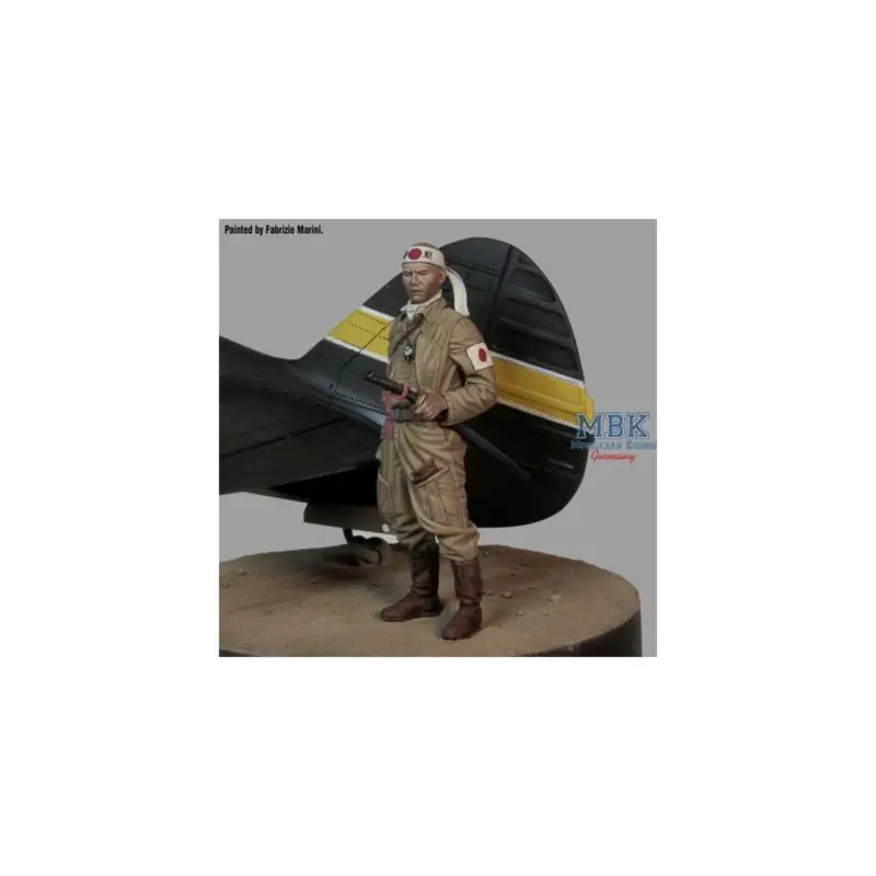 Japanese Pilot 3d Printed 1:72 Figuren Fabrieksprijs