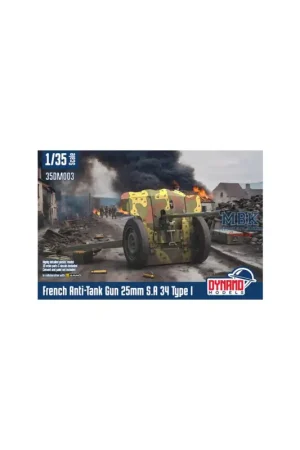 French Anti-Tank Gun 25mm S.A 34 Type I Standard Figuren Goedkoop