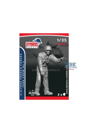U.S. / Free French Forces Tanker 1944 No.4 Figuren Voordeelprijs