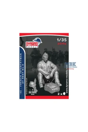 Finale Uitverkoop 1940 French Infantryman at Rest No.6 Figuren