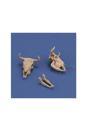 Gratis Retour Cow skulls (1:35)
