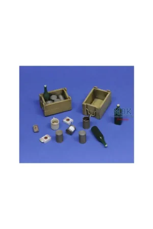 Crates, cans and bottles (1:16) Op = Op