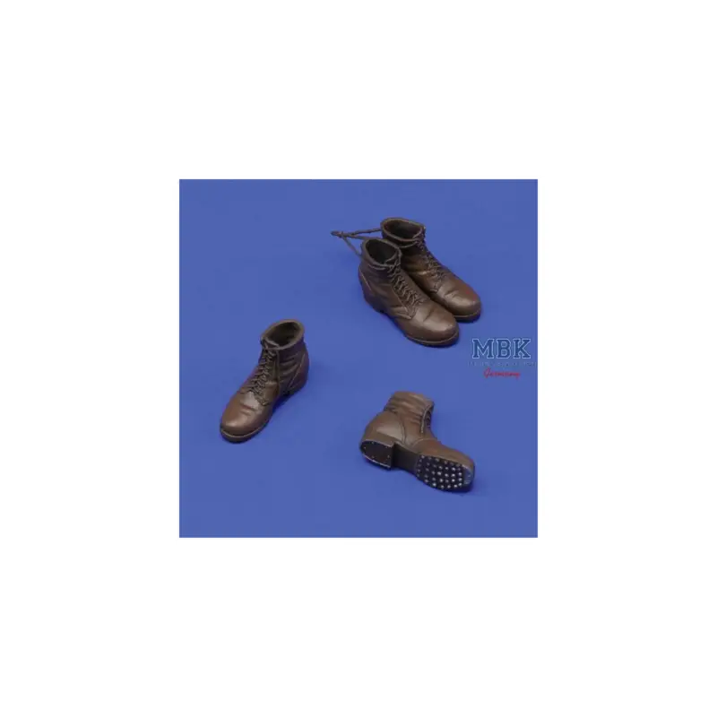 German infantry boots - WWII (1:16) Alleen Vandaag
