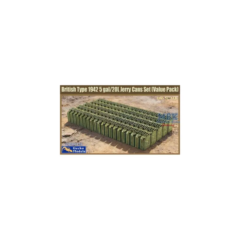 British Type 1942 5 gal Jerry Can Set (Value Pack) Favoriet