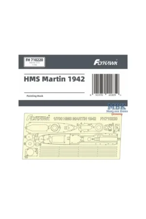 HMS Martin 1942 Painting Mask (FH1173S) Express Levering