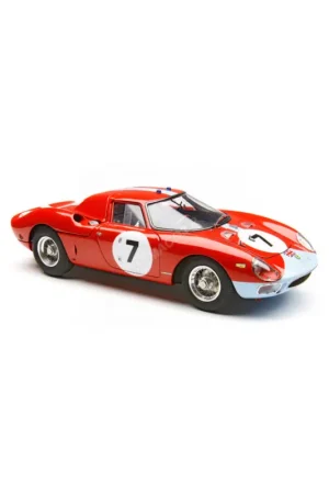Ferrari 250 lm 7 hill/bonnier 12h de reims 1964 rhd 1er chassis 5895 Miniatuur Speciale Aanbieding