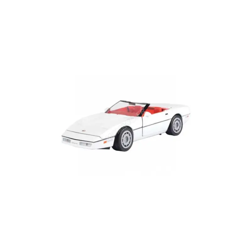 Snelle Levering Chevrolet corvette 1986 white Miniatuur