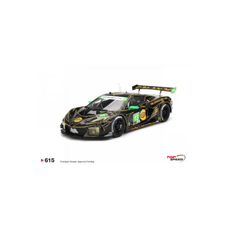 Chevrolet corvette z06 gt3.r 13 awa 24h of daytona 2025 Miniatuur Seizoensaanbieding