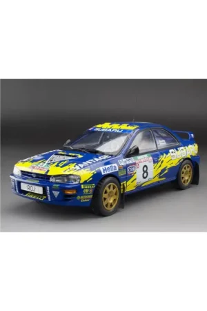 Subaru impreza 555 8 bourne rally new zealand 1997 Miniatuur Betaalbaar