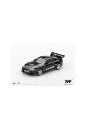 Mini gt toyota supra mk4 (a80) veilside combat v-ii black 2011 1/64 Miniatuur Weekendaanbieding