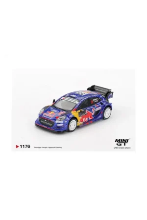 MINI GT FORD PUMA RALLY1 55 M-SPORT FORD RALLY MONTE-CARLO 2025 with Blister 1/64 Miniatuur Hete Deal