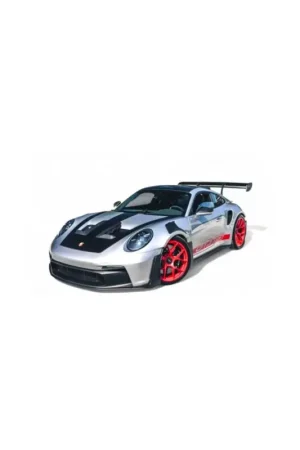 Lage Kosten Gt spirit gts802001 porsche 911 [992.1] gt3 rs silver 2022 1/8 Miniatuur