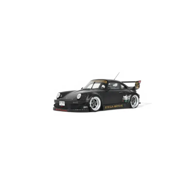 Beperkte Voorraad Gt spirit gt918 rwb stella artois satin black 2010 1/18 Miniatuur