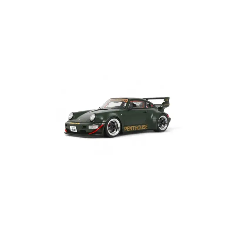 Snelle Levering Gt spirit gt559 rwb penthouse kaki green 2008 1/18 Miniatuur