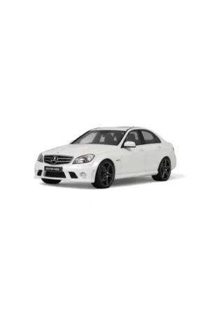 Alleen Vandaag Gt spirit gt928 mercedes-benz c63 amg diamond white 2007 1/18 Miniatuur