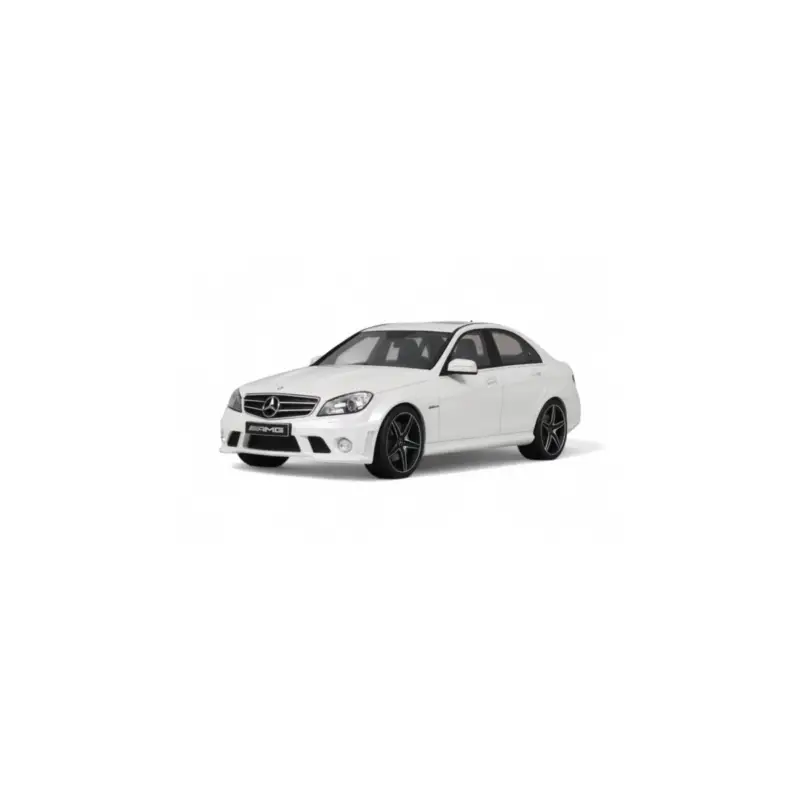 Alleen Vandaag Gt spirit gt928 mercedes-benz c63 amg diamond white 2007 1/18 Miniatuur