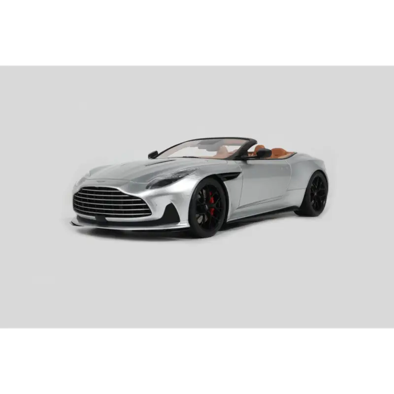 Express Levering Gt spirit gt945 aston martin db12 volante aluminite silver 2023 1/18 Miniatuur