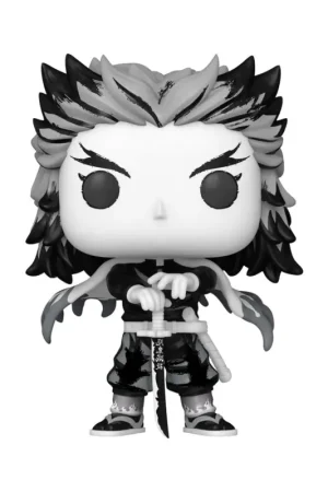 Premium Demon Slayer: Kimetsu no Yaiba POP! Animation Vinyl figures Rengoku (Sumi-Ink) 9 cm