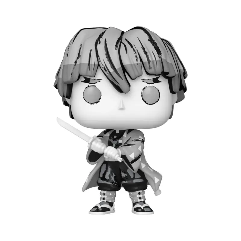 Demon Slayer: Kimetsu no Yaiba POP! Animation Vinyl Figures Zenitsu (Sumi-Ink) 9 cm Fabrieksprijs