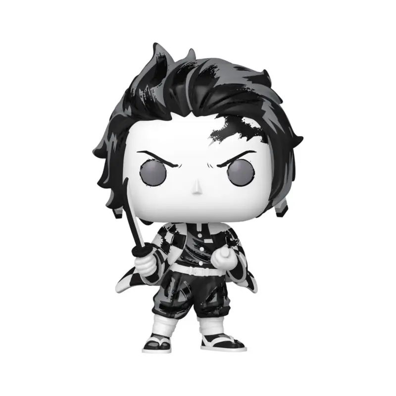 Demon Slayer: Kimetsu no Yaiba POP! Animation Vinyl figures Tanjiro(Sumi-Ink) 9 cm Meest Verkocht